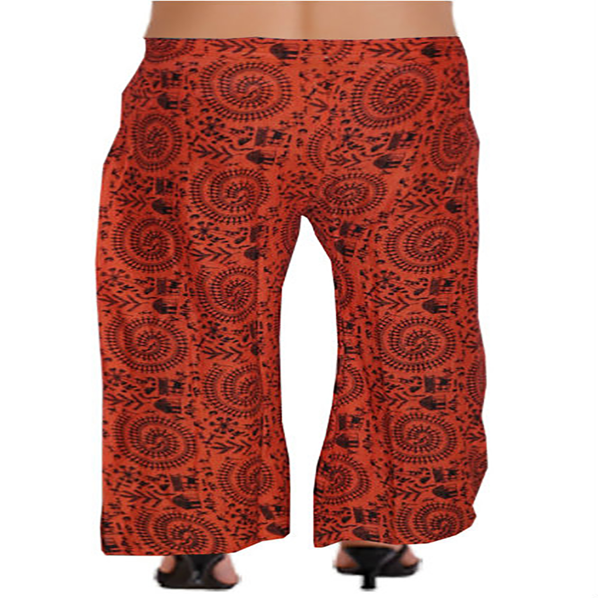 Cotton Varli Dark Printed Rajasthani Full Length Palazzo