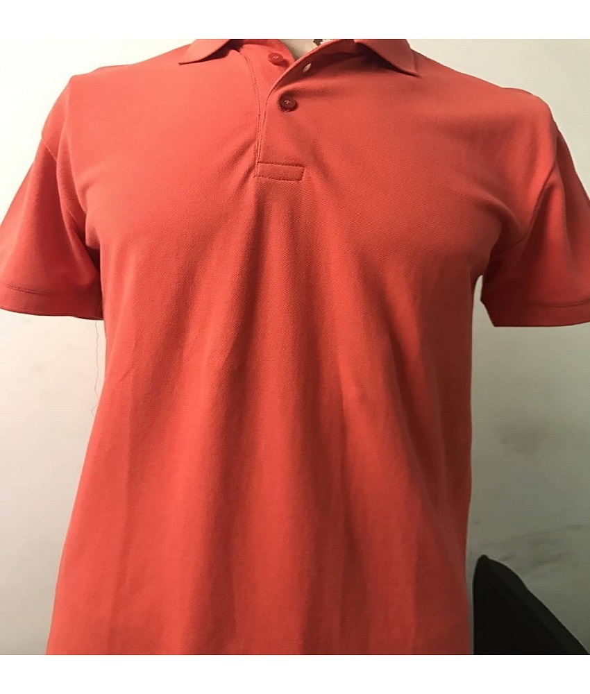 Hosiery Half Sleeve Red T- Shirt